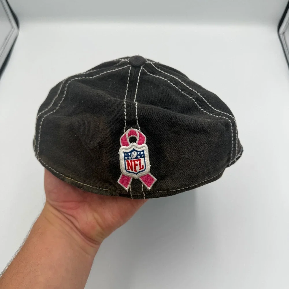 Reebok Carolina Panthers NFL Crucial Catch Pink Hat L/XL On Field Cap